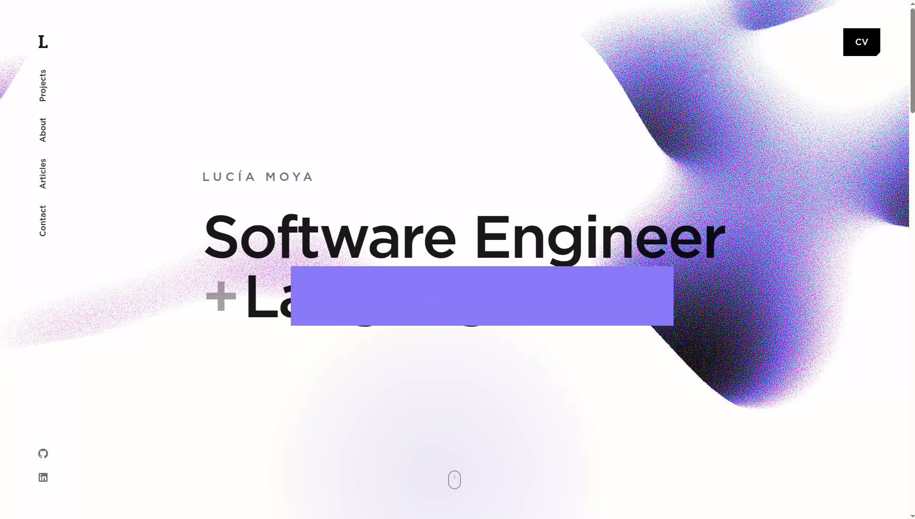 Lucía Software Engineer - Web personal